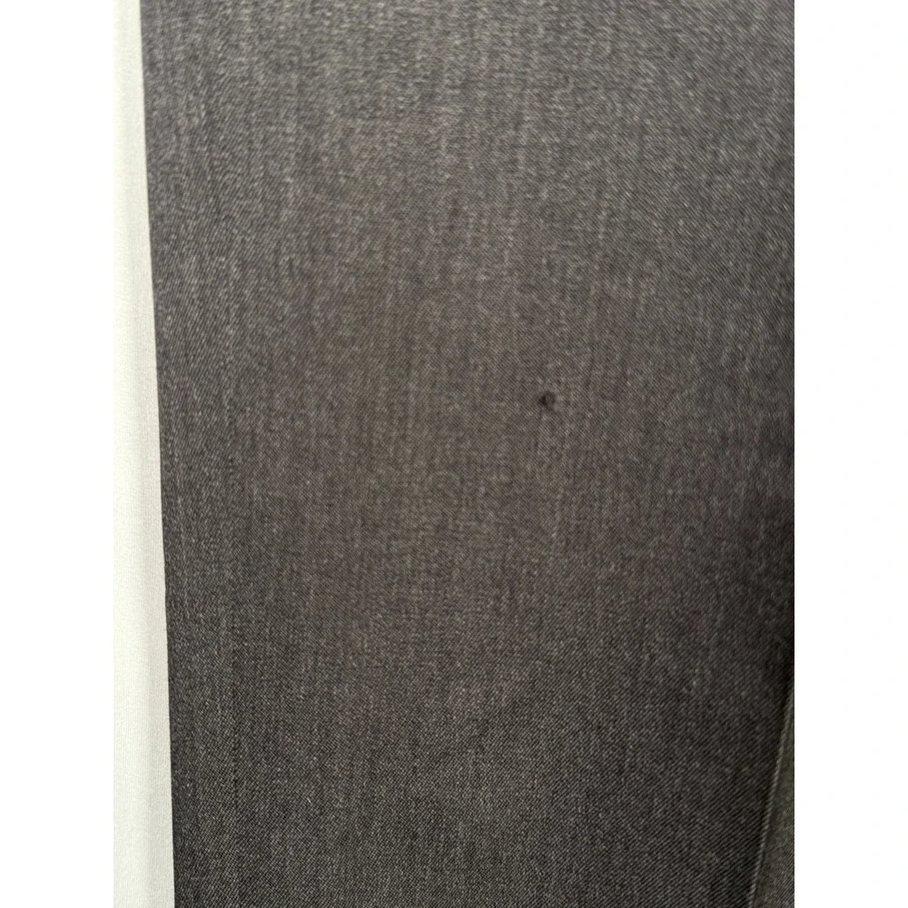 Brooks‎ Brothers 36x27 Gray 100% Wool Madison Flat Front Men's Pants Dressy Soft